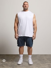 BadRhino Big & Tall Blue Jersey Cargo Shorts - Image 2 of 6