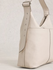 White Stuff White Sophia Leather Cross-Body Bag - Image 4 of 5
