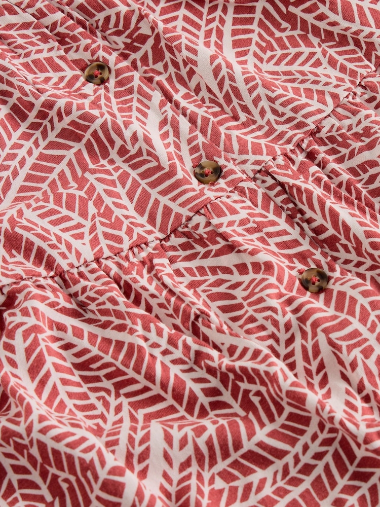 White Stuff Pink Dana Jersey Maxi Skirt - Image 6 of 6