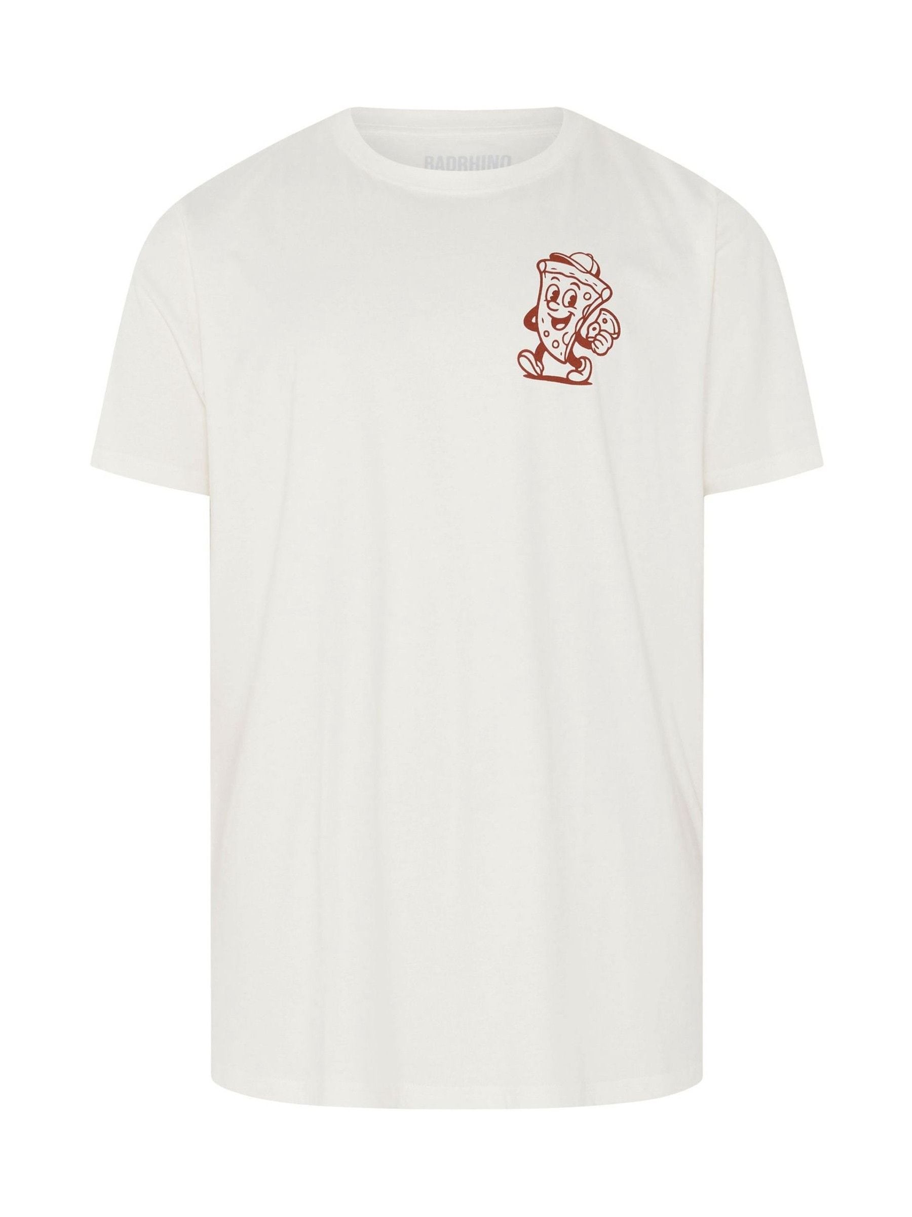 Buy BadRhino Big & Tall White Longline Hot Slice T-Shirt from Next