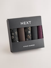 Blomstrete  - Pattern Handkercheifs 5 Pack - Bilde 1 av 3