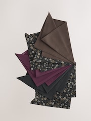 Blomstrete  - Pattern Handkercheifs 5 Pack - Bilde 2 av 3
