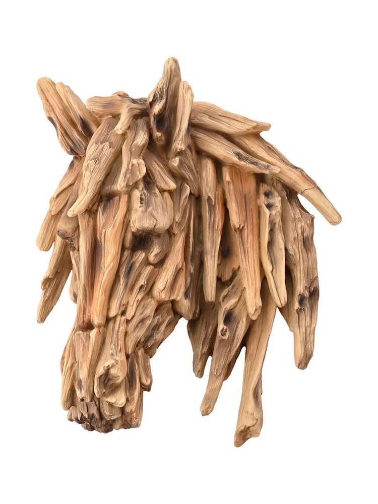 Widdop Brown Horse Head Wall Art - Image 1 of 2