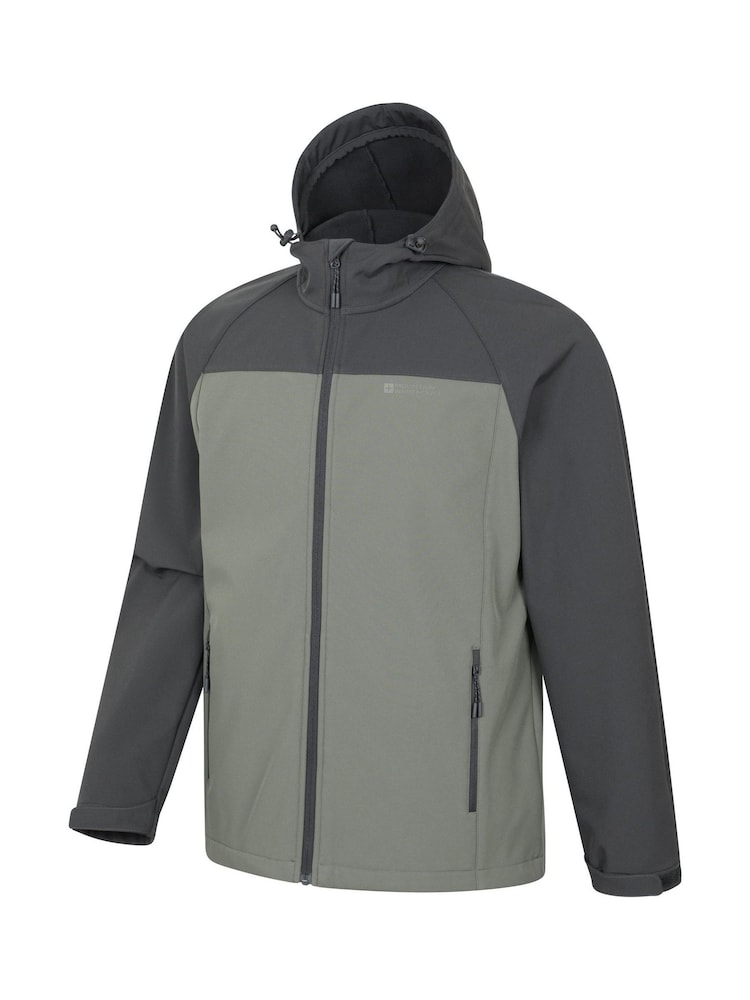 Mountain Warehouse Green Exodus Water-Resistant Softshell Jacket - Image 2 of 5