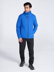 Mountain Warehouse Blue Aerovent Mens Waterproof Packable 2.5 Layer Jacket - Image 2 of 10