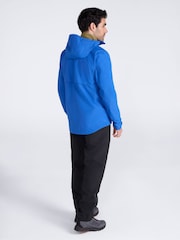 Mountain Warehouse Blue Aerovent Mens Waterproof Packable 2.5 Layer Jacket - Image 3 of 10