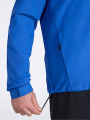 Mountain Warehouse Blue Aerovent Mens Waterproof Packable 2.5 Layer Jacket - Image 6 of 10