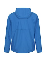 Mountain Warehouse Blue Aerovent Mens Waterproof Packable 2.5 Layer Jacket - Image 9 of 10