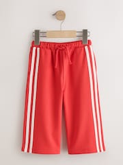 Red Wide Leg Side Stripe Joggers (3mths-7yrs) - Image 6 of 9