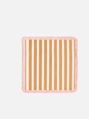 Oliver Bonas Brown Issey Striped Cushion Cover - Image 6 of 6