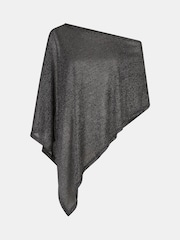 Accessorize Black Shimmer Poncho - Image 4 of 4