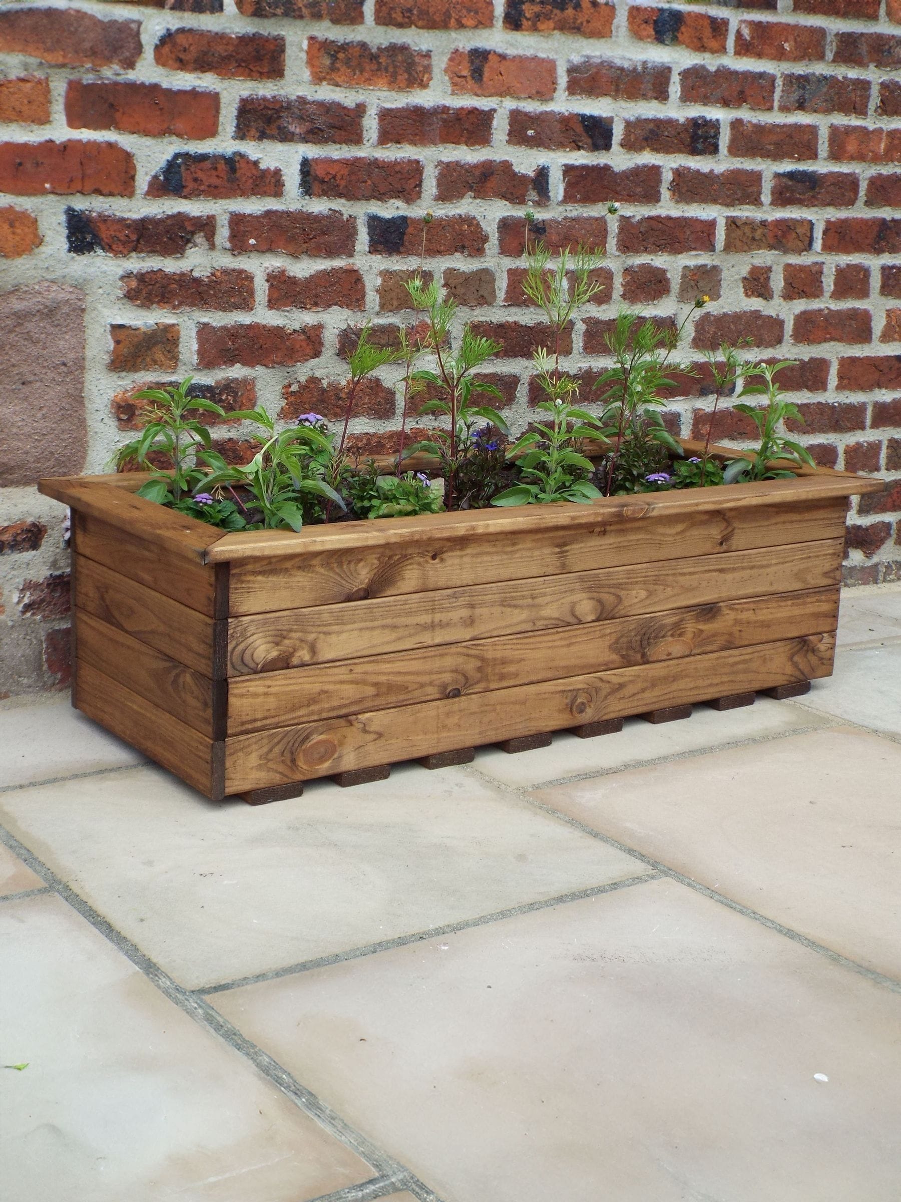 Charles Taylor Unisex Brown Extra Large Garden Trough - Image 3