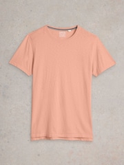 White Stuff Pink Abersoch Short Sleeve T-Shirt - Image 5 of 6