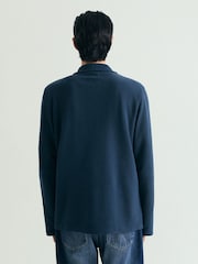 Azul - Scalpers Halfzip Texture Sweater - Imagen 3 de 5