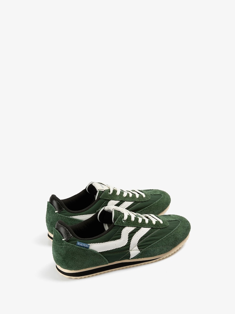 Scalpers Green Nats Sneakers - Image 2 of 4 Scalpers Green Nats Sneakers - Image 2 of 4
