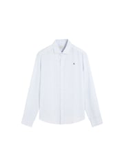 Scalpers Sky Blue Fancy Linen Shirt - Image 5 of 5