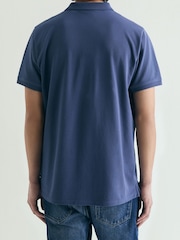 Azul - Scalpers Slight Skull Polo Shirt - Imagen 3 de 5