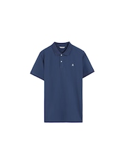 Azul - Scalpers Slight Skull Polo Shirt - Imagen 5 de 5