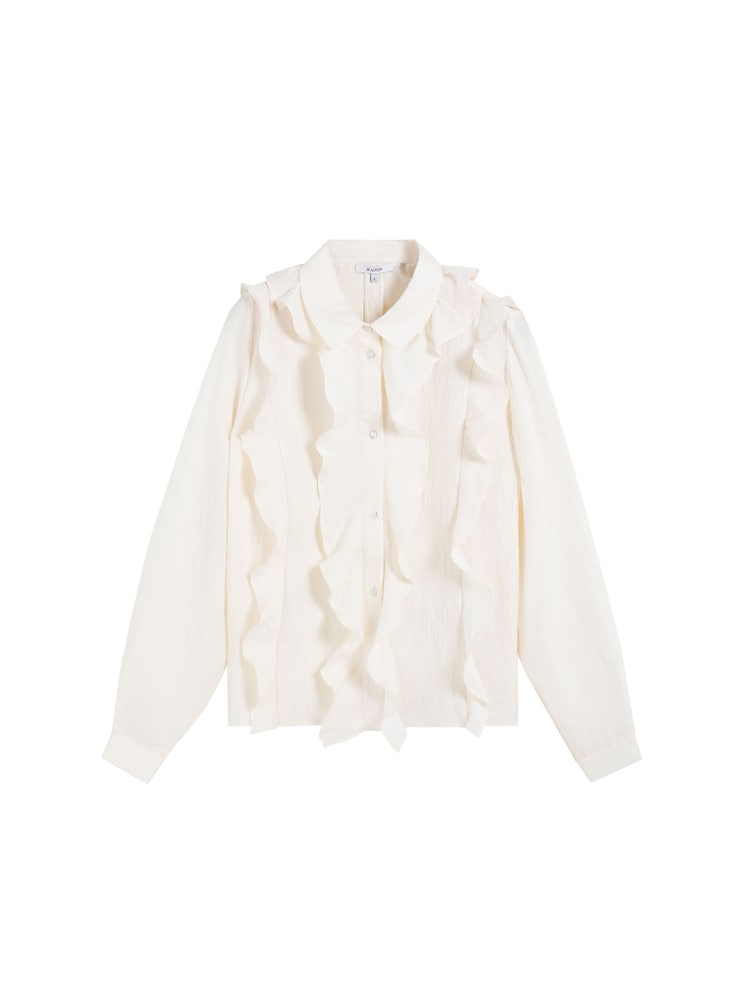 Scalpers Stripes Frill Shirt - Imagen 2 de 2