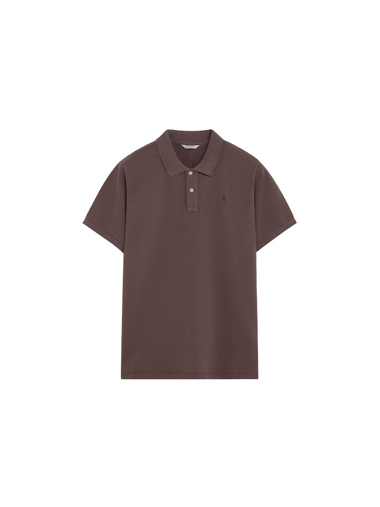 Scalpers Brown Basic Polo Shirt - Image 5 of 5