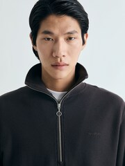 Negro - Scalpers Halfzip Texture Sweater - Imagen 4 de 5