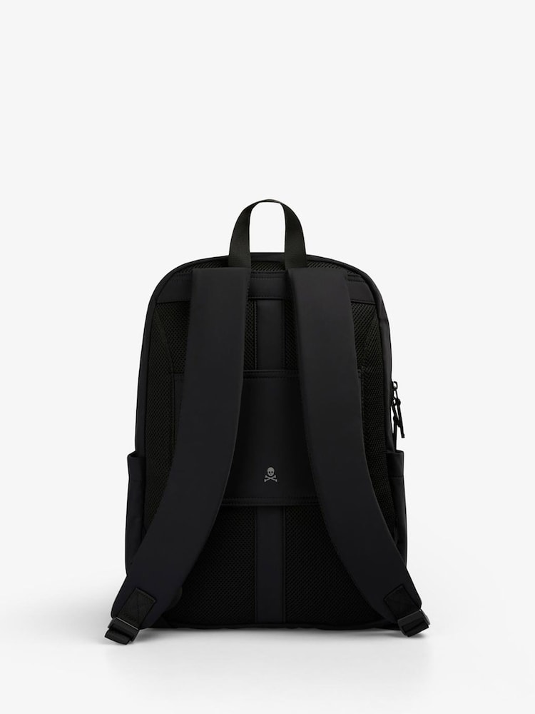 Scalpers Black Malpensa Backpack - Image 2 of 4