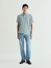 Verde - Scalpers Slight Skull Polo Shirt - Imagen 3 de 5
