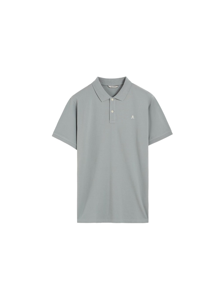 Verde - Scalpers Slight Skull Polo Shirt - Imagen 5 de 5