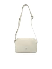 Scalpers White Ny Fabric Quilted Bag - Image 1 of 4