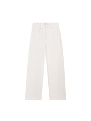 Scalpers White Contrast Denim Pants - Image 3 of 3