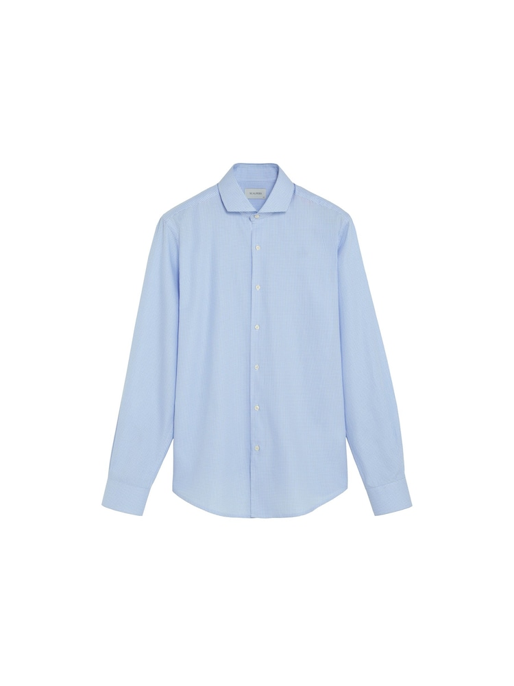 Scalpers Blue Check Sport Scelisee Nl Shirt - Image 4 of 4
