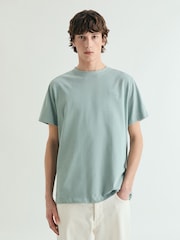 Scalpers Green Medium Weight Embroidered T-Shirt - Image 2 of 5