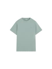 Scalpers Green Medium Weight Embroidered T-Shirt - Image 5 of 5