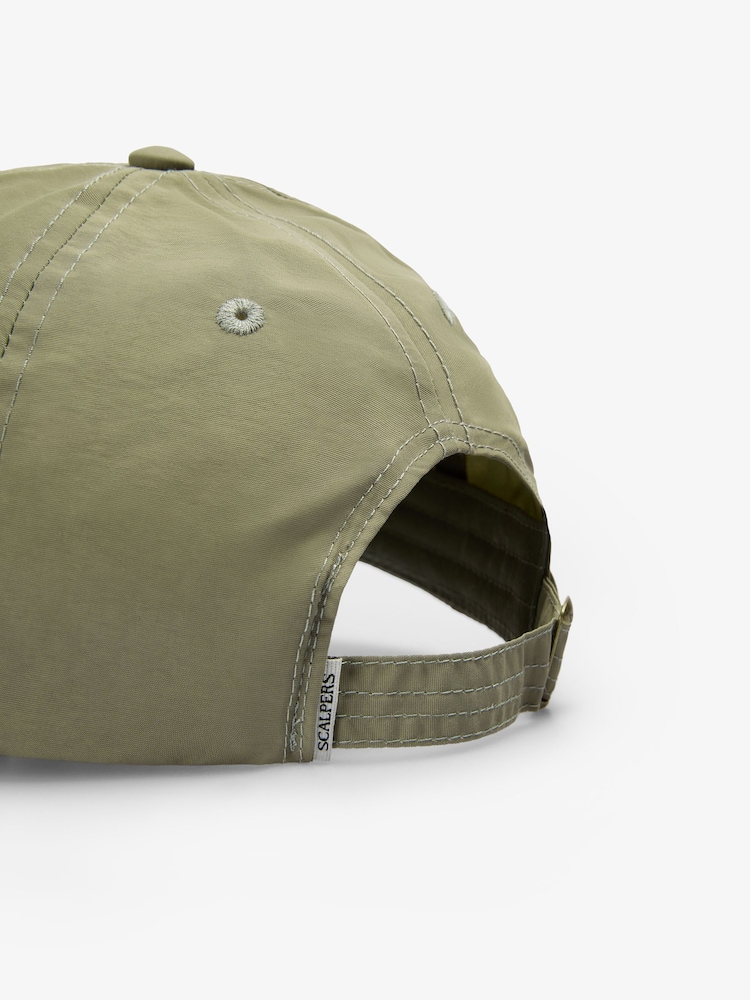 Scalpers Green Sctec Hood Cap - Image 4 of 4