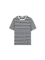 Azul - Scalpers Mixed Striped T-Shirt - Imagen 4 de 4