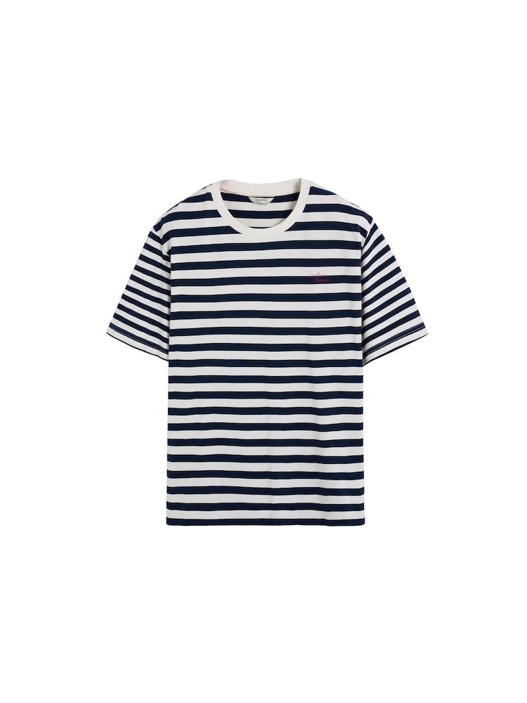 Azul - Scalpers Mixed Striped T-Shirt - Imagen 4 de 4