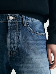 Scalpers Dark Blue Regular Jeans - Image 4 of 5