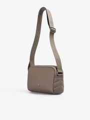 Castanho - Scalpers Ny Fabric Quilted Bag - Imagem 3 de 4