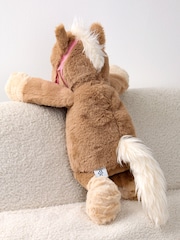 JoJo Maman Bébé Harriet Horse Medium Soft Toy Plushie - Image 3 of 4