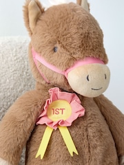JoJo Maman Bébé Harriet Horse Medium Soft Toy Plushie - Image 4 of 4