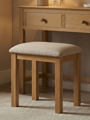 Windward Home Natural Meadow Dressing Table Stool - Image 1 of 4