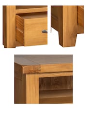 Windward Home Brown Sorrel Corner TV Unit - Image 4 of 5