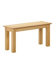 Windward Home Natural Meadow Small Bench - Image 2 of 4