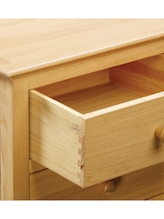 Windward Home Natural Meadow 3 Drawer Bedside Table - Image 6 of 6