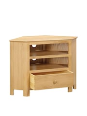 Windward Home Natural Meadow Corner TV Unit - Image 2 of 8