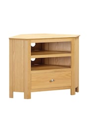 Windward Home Natural Meadow Corner TV Unit - Image 5 of 8