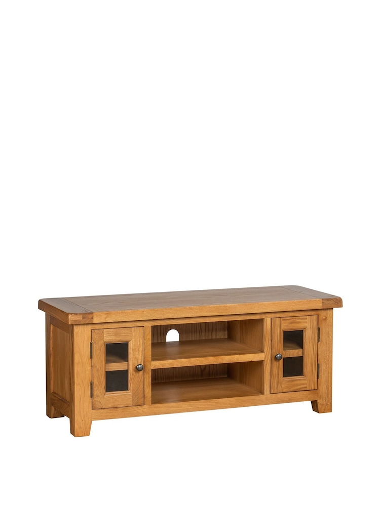 Windward Home Brown Sorrel Large TV Unit - Image 2 of 6 Windward Home Brown Sorrel Large TV Unit - Image 2 of 6