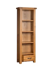 Windward Home Brown Sorrel Tall Narrow Bookcase - Image 3 of 5