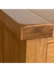 Windward Home Brown Sorrel Compact 3 Drawer Bedside - Image 7 of 7