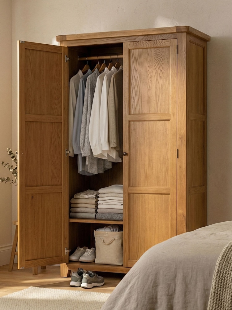 Windward Home Brown Sorrel Wardrobe - Image 2 of 7